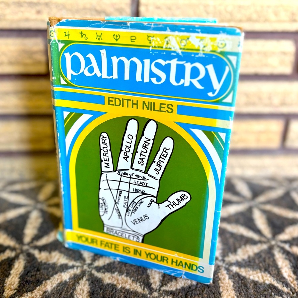 60's "Palmistry Your Fate is in Your Hands" Book - Palm Reading - Non-Fiction
